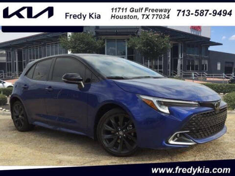 2023 Toyota Corolla Hatchback for sale at FREDY KIA USED CARS in Houston TX
