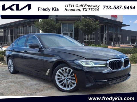 2022 BMW 5 Series for sale at FREDY KIA USED CARS in Houston TX
