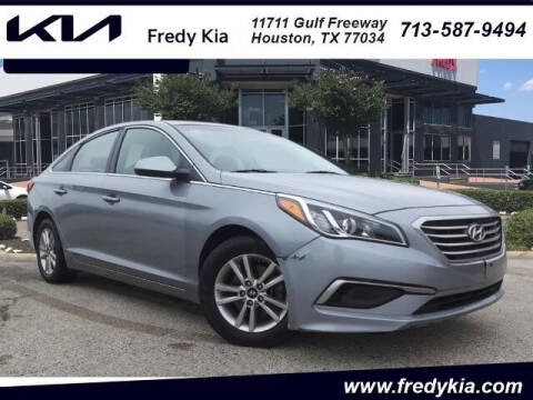 2016 Hyundai Sonata for sale at FREDY KIA USED CARS in Houston TX